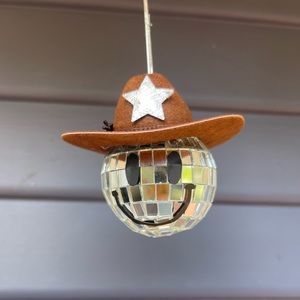 Space Cowboy disco ball charm
